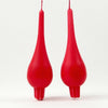 Pair of 7 Inch Drop Candles