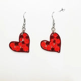 Heart Earrings by Iconic Quilling