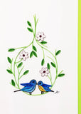 Love Birds Card by Iconic Quilling