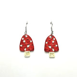 Mushroom Earrings by Iconic Quilling