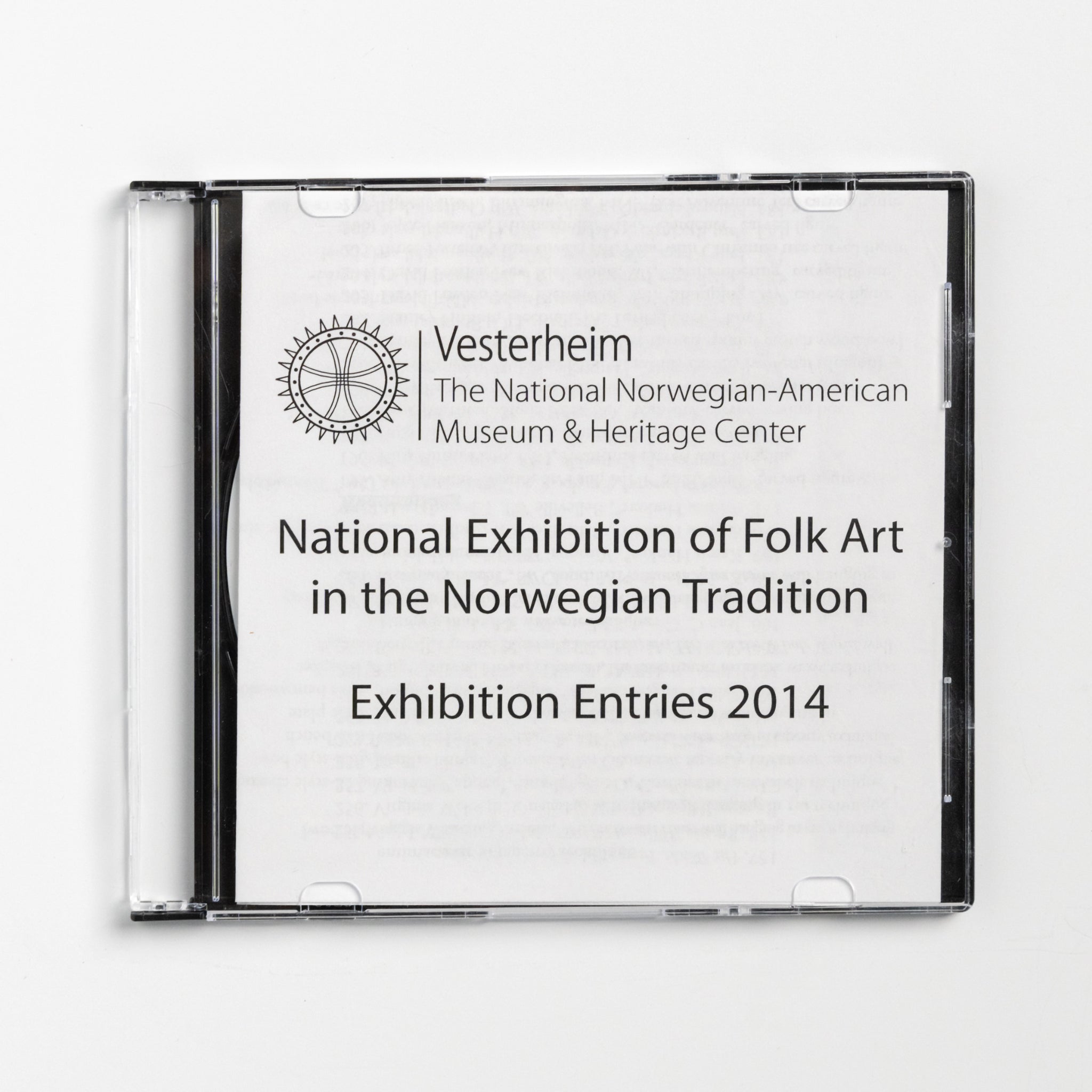 2014 National Exhibition of Folk Art in the Norwegian Tradition - CD of Images