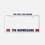 The Few, The Proud, The Norwegians License Plate Frame