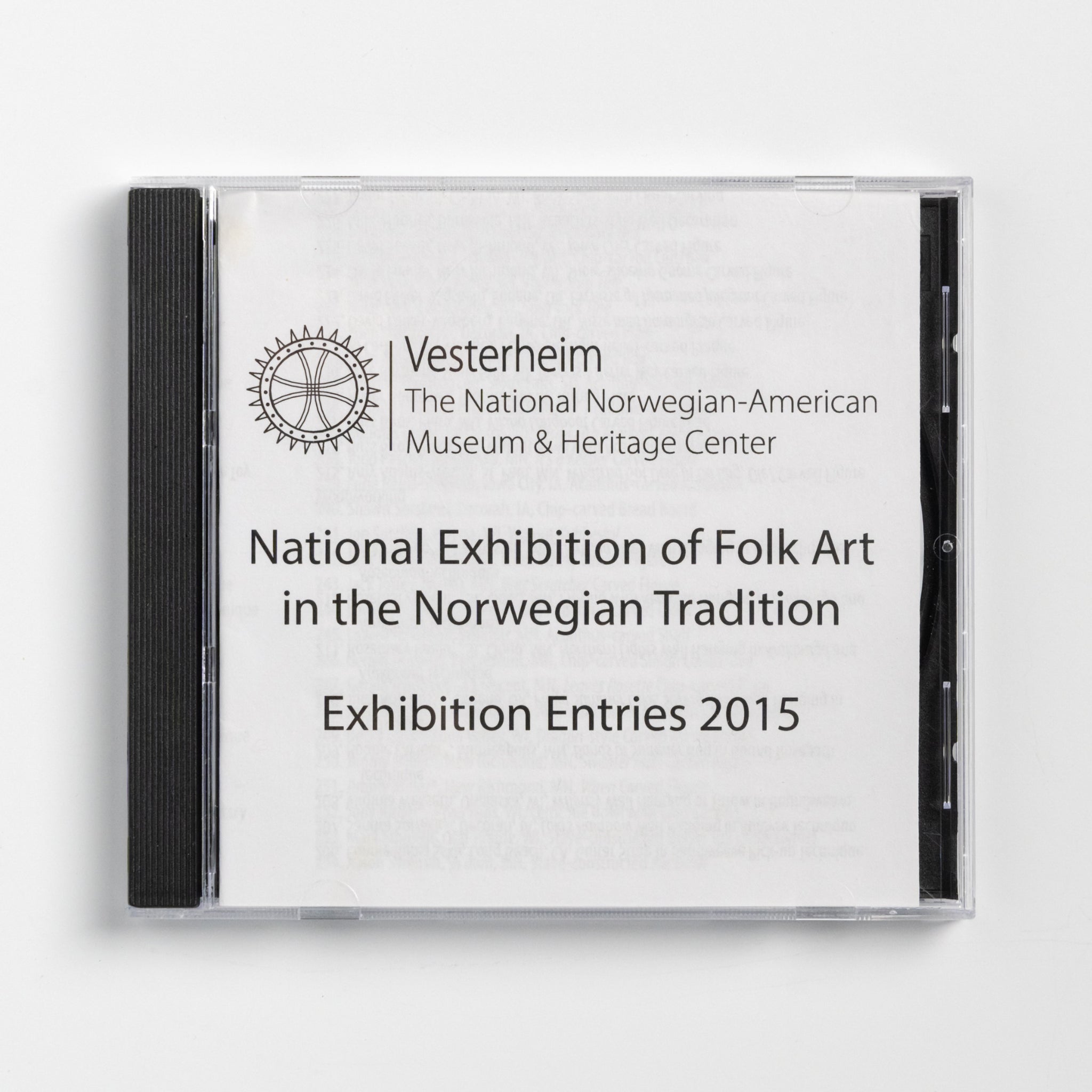 2015 National Exhibition of Folk Art in the Norwegian Tradition - CD of Images