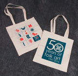 50 Years of Folk Art Tote Bag Default Title