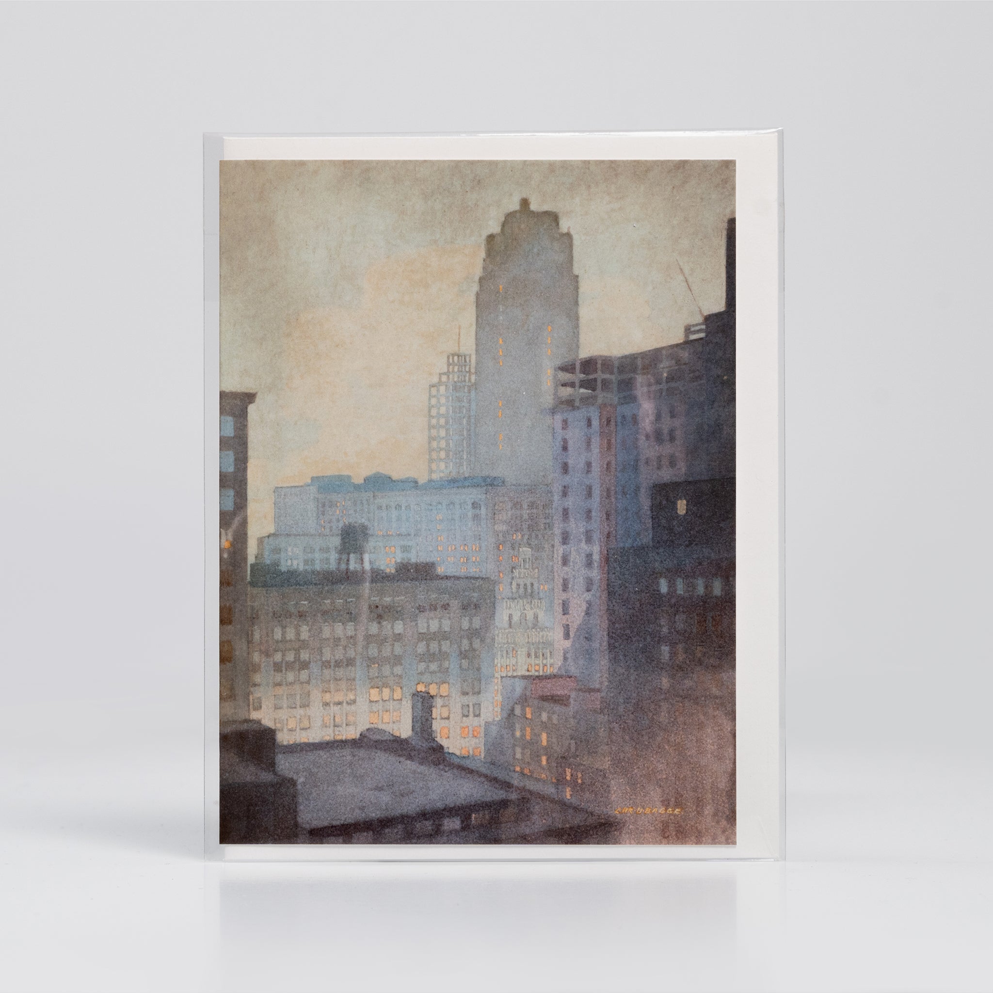 Chicago By Christian Bagge - Vesterheim Collection Card