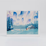 Aurora Borealis By Carl Strand - Vesterheim Collection Card