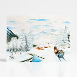 Winter Scene by Reidar Rosenvinge - Vesterheim Collection Card