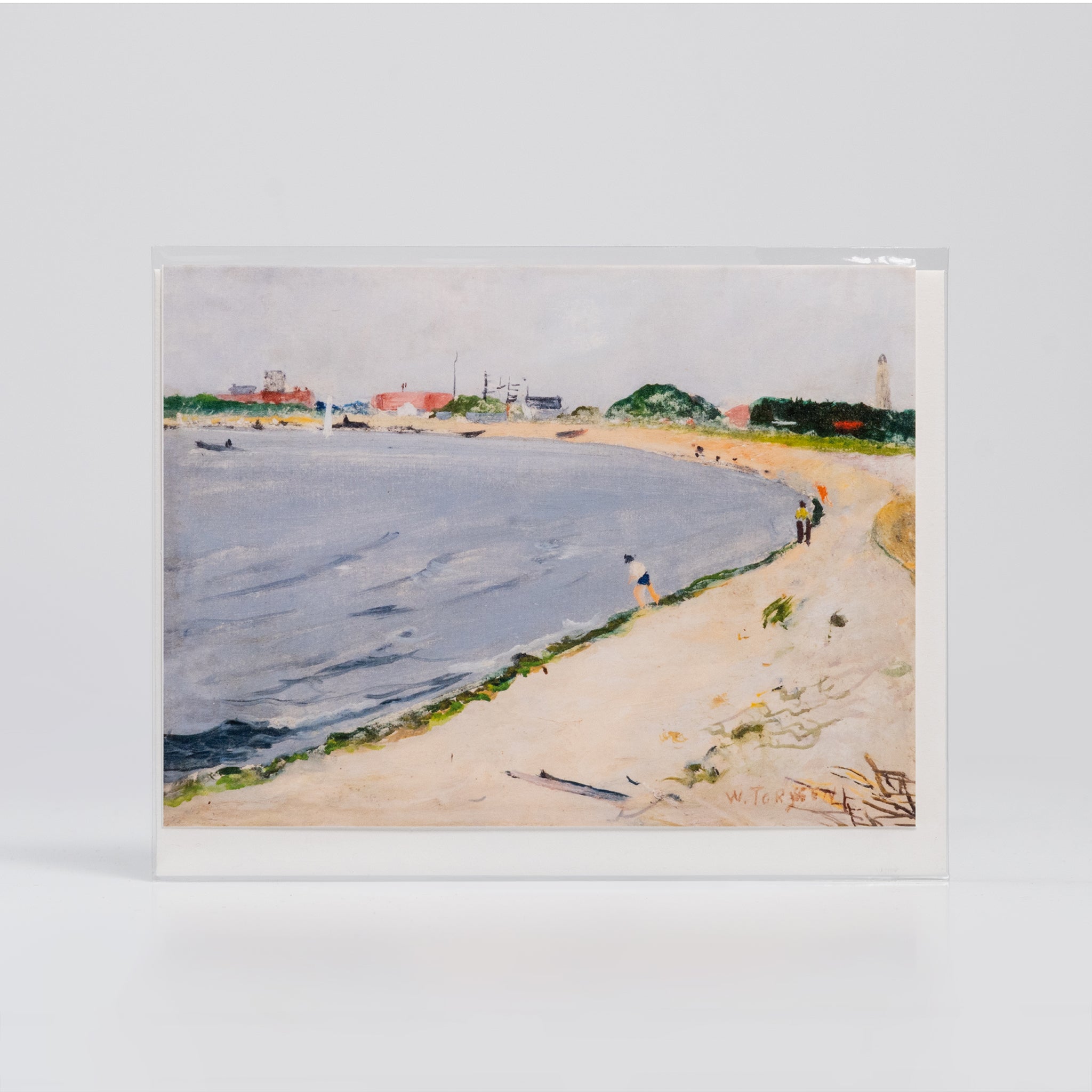 Raging Sea by Hvaler Sjurscholmen - Vesterheim Collection Card