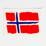 Custom Vesterheim Temporary Tattoo - Norwegian Flag