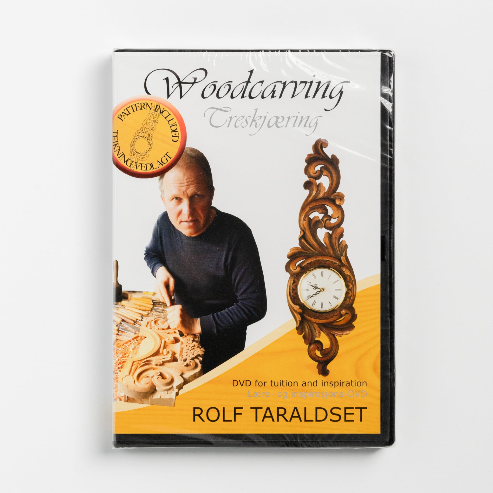 Woodcarving Treskæring with Rolf Taraldset - DVD