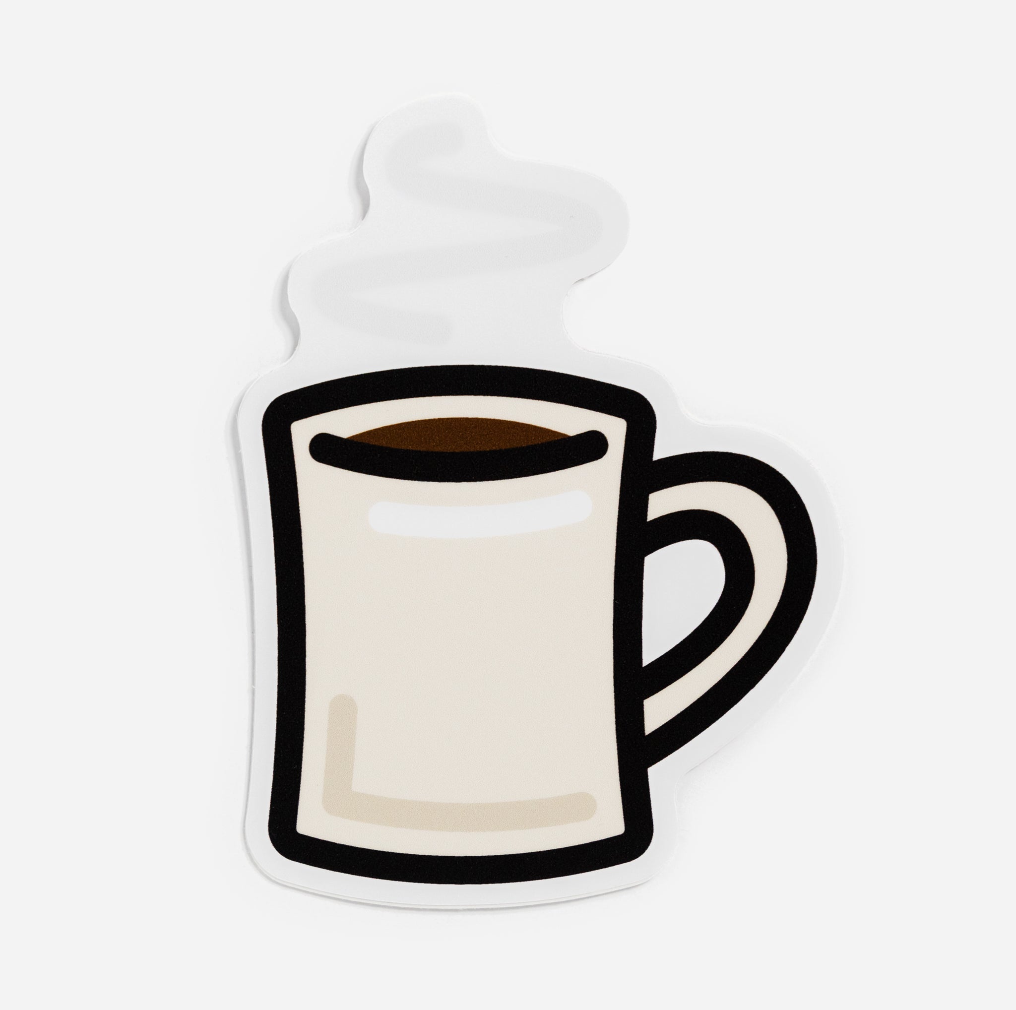 Hot Coffee Mug Sticker