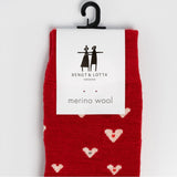 Small Hearts Socks from Bengt & Lotta