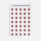 Made in Norway Stickers