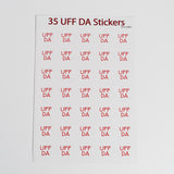 Uff Da Stickers