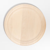 Double Beaded Narrow Rim Plate Woodenware