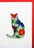 Cat Card by Iconic Quilling
