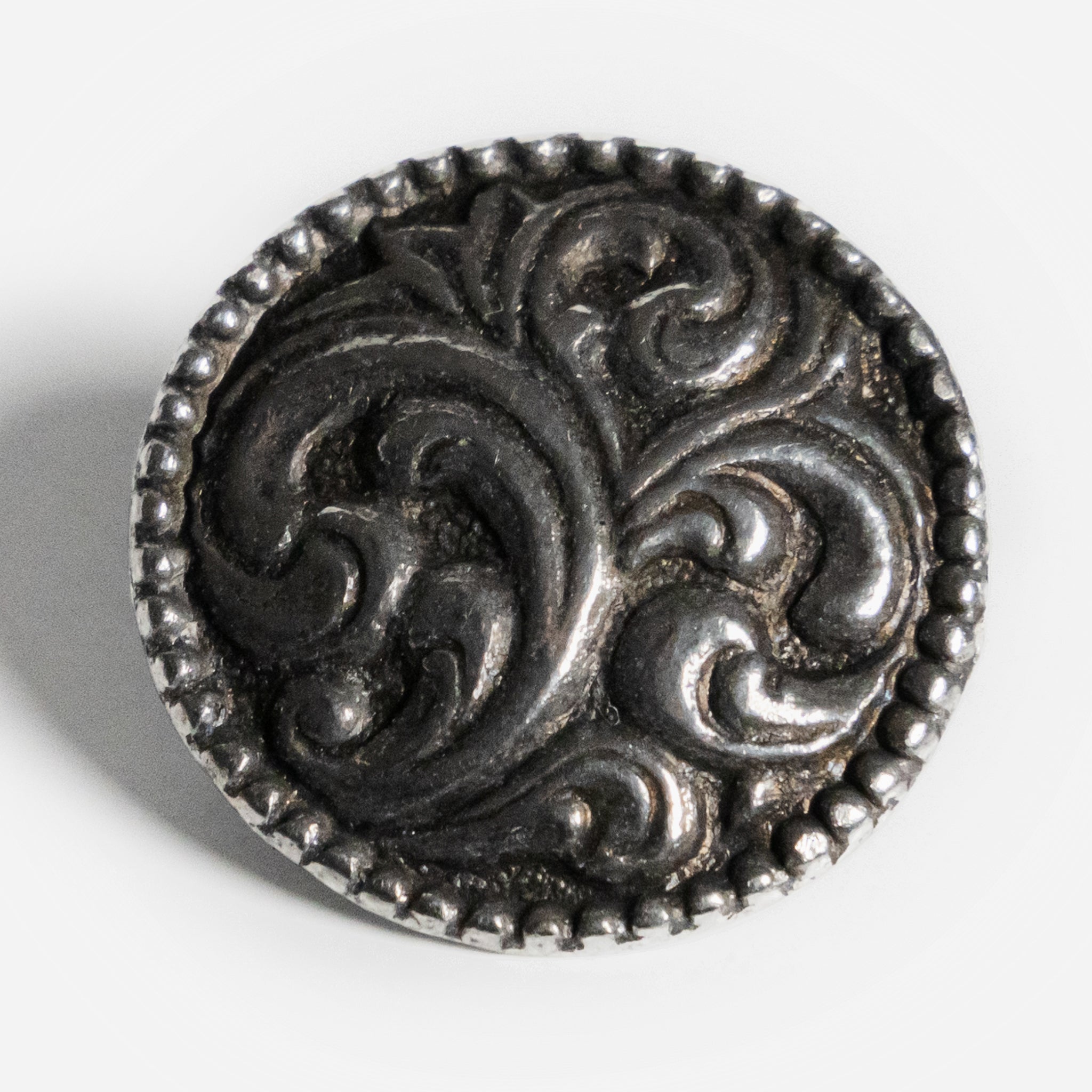 Aase Pewter Button