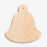 Medium Bell Wooden Ornament