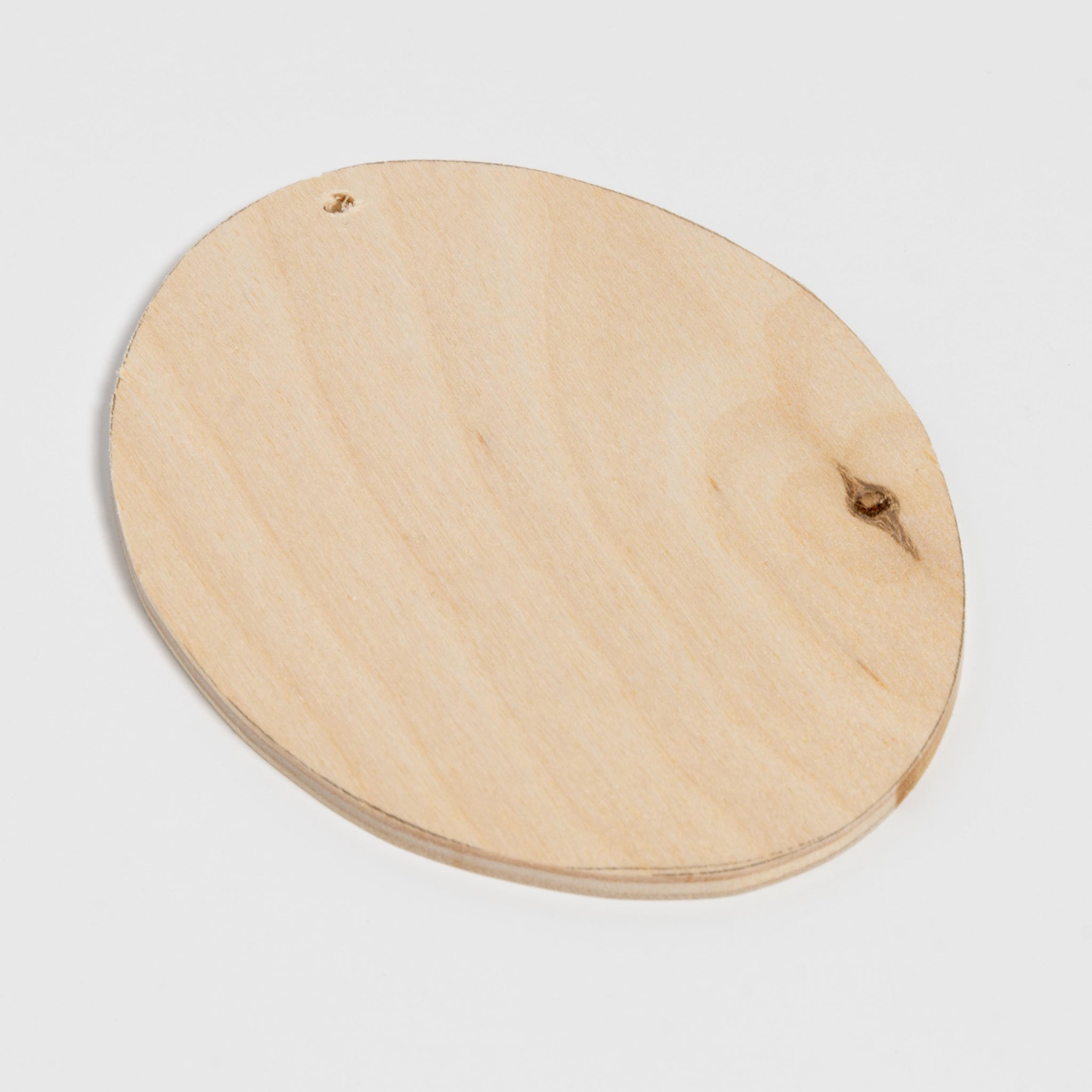 Oval Wooden Ornament