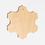 Snowflake Wooden Ornament