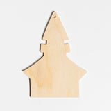 Stave Church Wooden Ornament