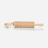 Engraved Heart Pattern Rolling Pin