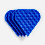 Heart-shaped Waffle Coasters
