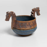 Horsehead Ale Bowl by Tokheim Pottery