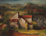 Giclée Print from Vesterheim's Collections - Spanish Church by Theodore J. Sohner 20" x 24"