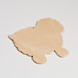 Sheep Wooden Ornament