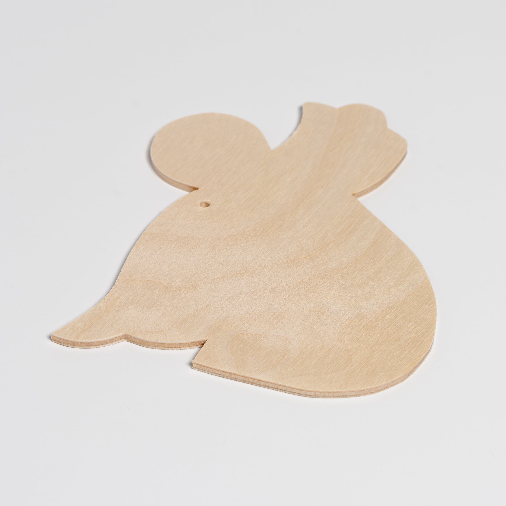 Flying Angel Wooden Ornament