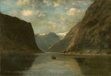 Giclée Print from Vesterheim's Collections - Norwegian Landscape by Erik Petri 20" x 29"