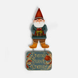 Gnome Sweet Gnome Plaque by Ellen Kerbs