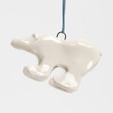 Polar Bear Ornament by Sue Flanders