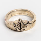 Fine Silver Viking Ship Ring by Jana Peterson
