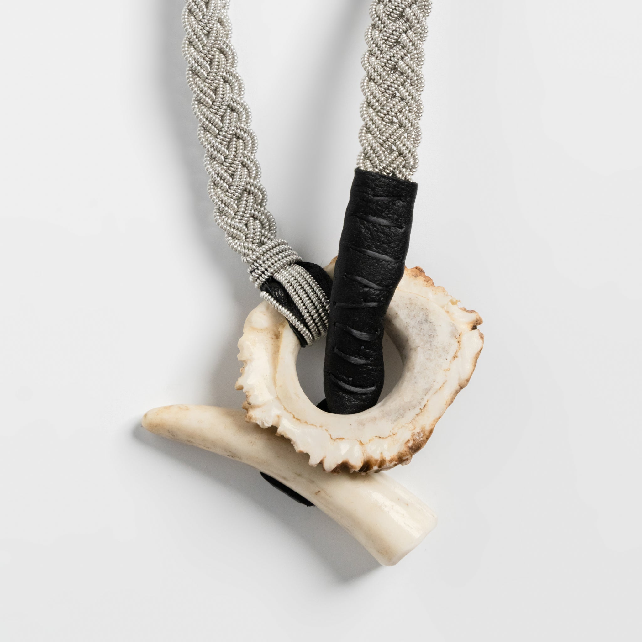 Five Strand Braid Necklace by Nancy Odalen - 24 Inch
