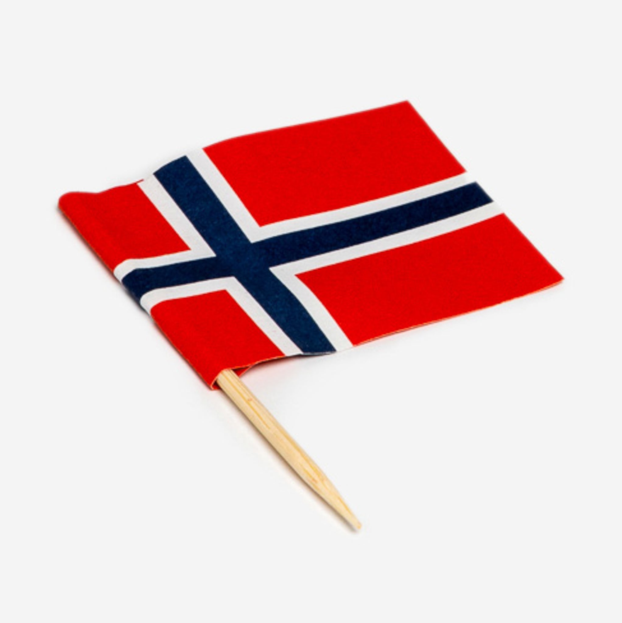 Norwegian Flag Toothpicks