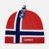 Norwegian Flag Knitted Hat