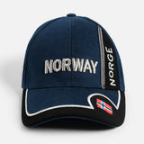 Norway Norge Cap by Rokk - Navy