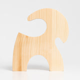 Nordic Goat Half Curl Woodenware