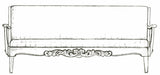 Amrud Acanthus Carving Pattern # 12- Sofa Default Title
