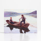 On Mountain Lake by Herbjørn Gausta - Vesterheim Collection Card