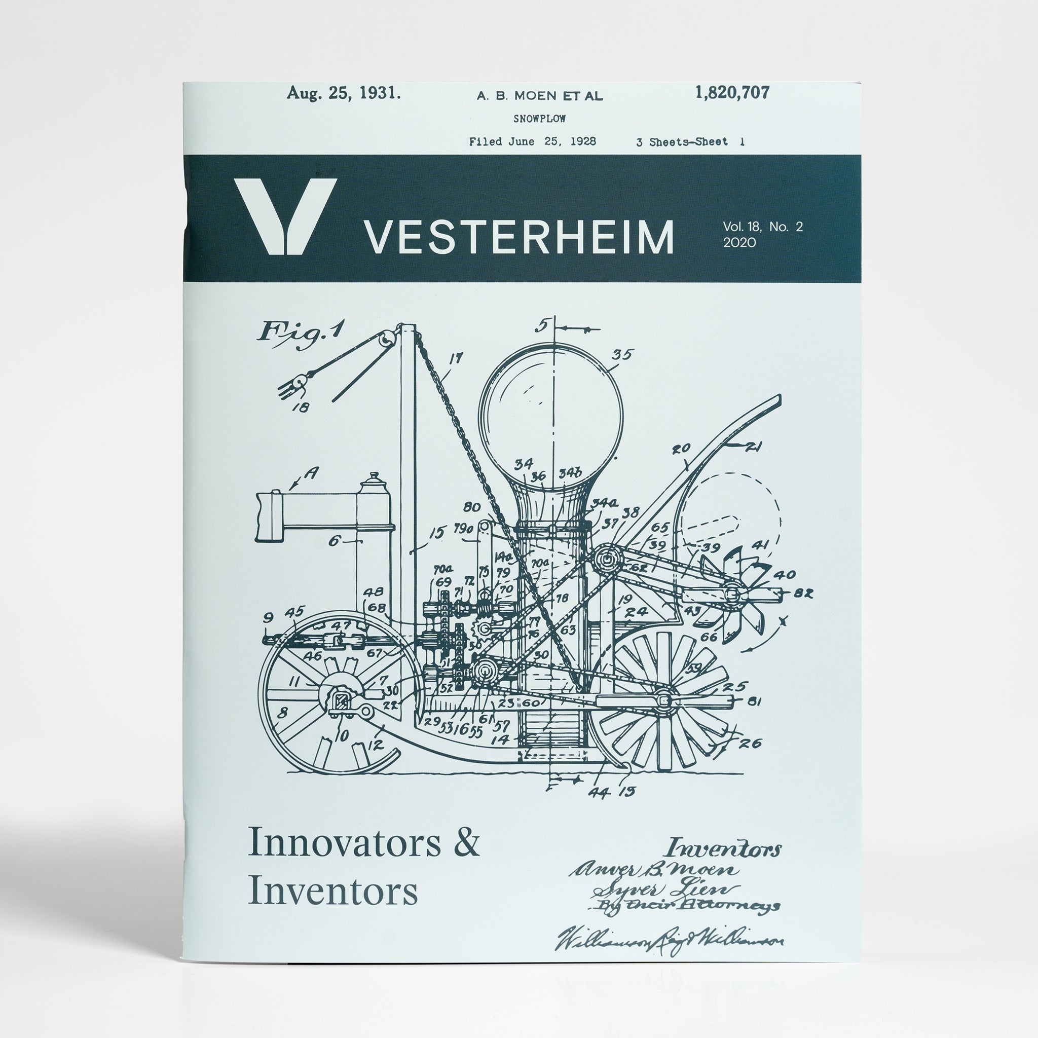 Vesterheim Magazine Vol 18 No. 2 2020 – Innovators & Inventors