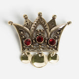 Crown Sølje Brooch by Sylvsmidja