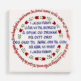 Norwegian Table Prayer Trivet