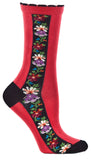 Nordic Stripe Socks from Ozone Red