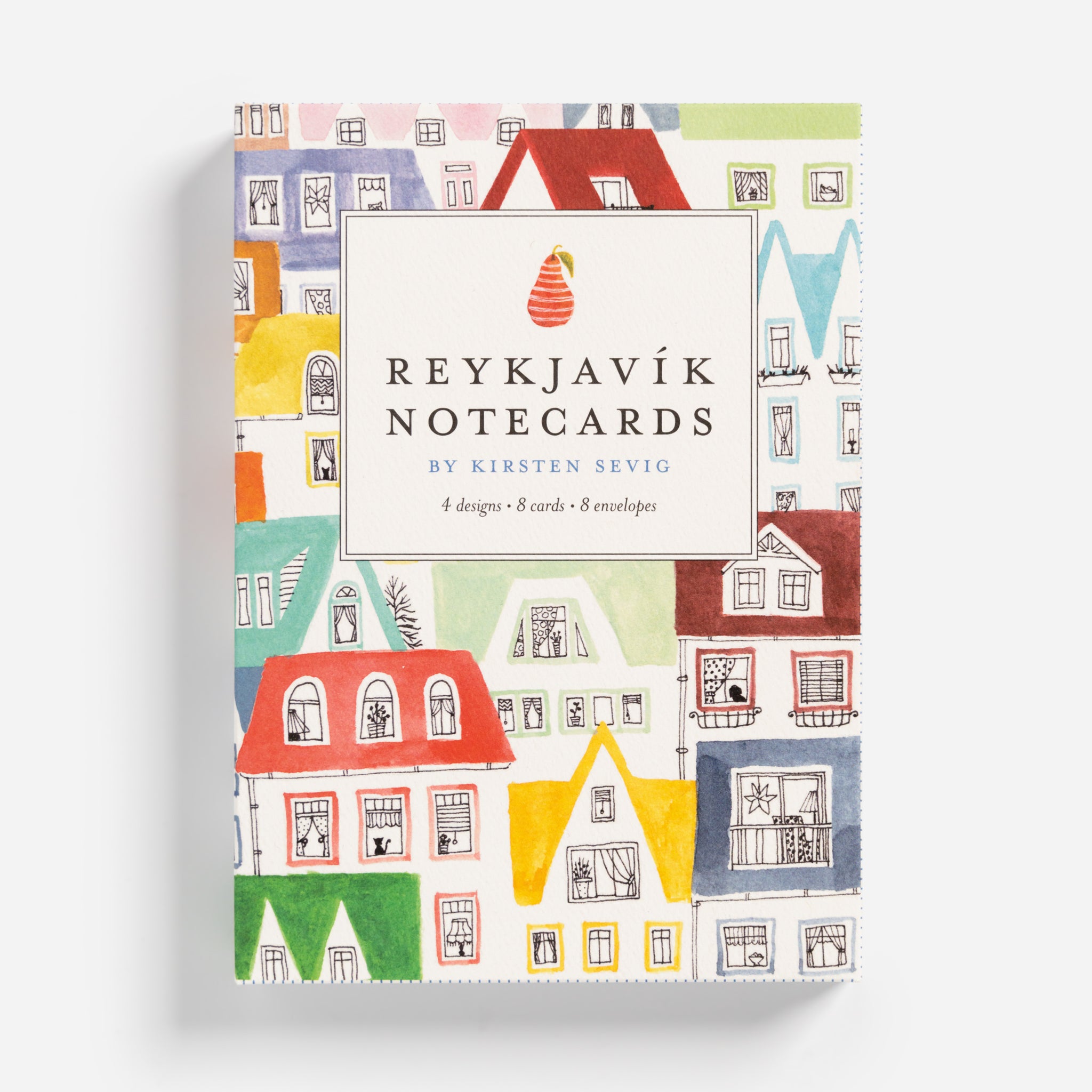 Reykjavík Notecards Set by Kirsten Sevig
