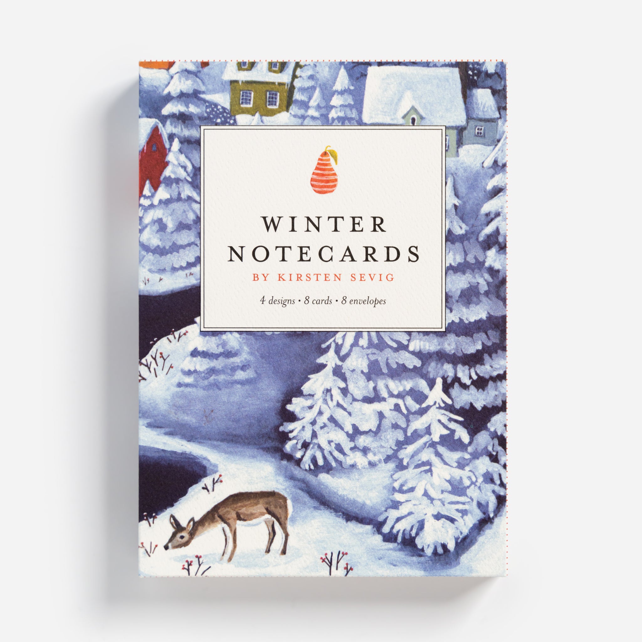 Winter Notecards Set by Kirsten Sevig