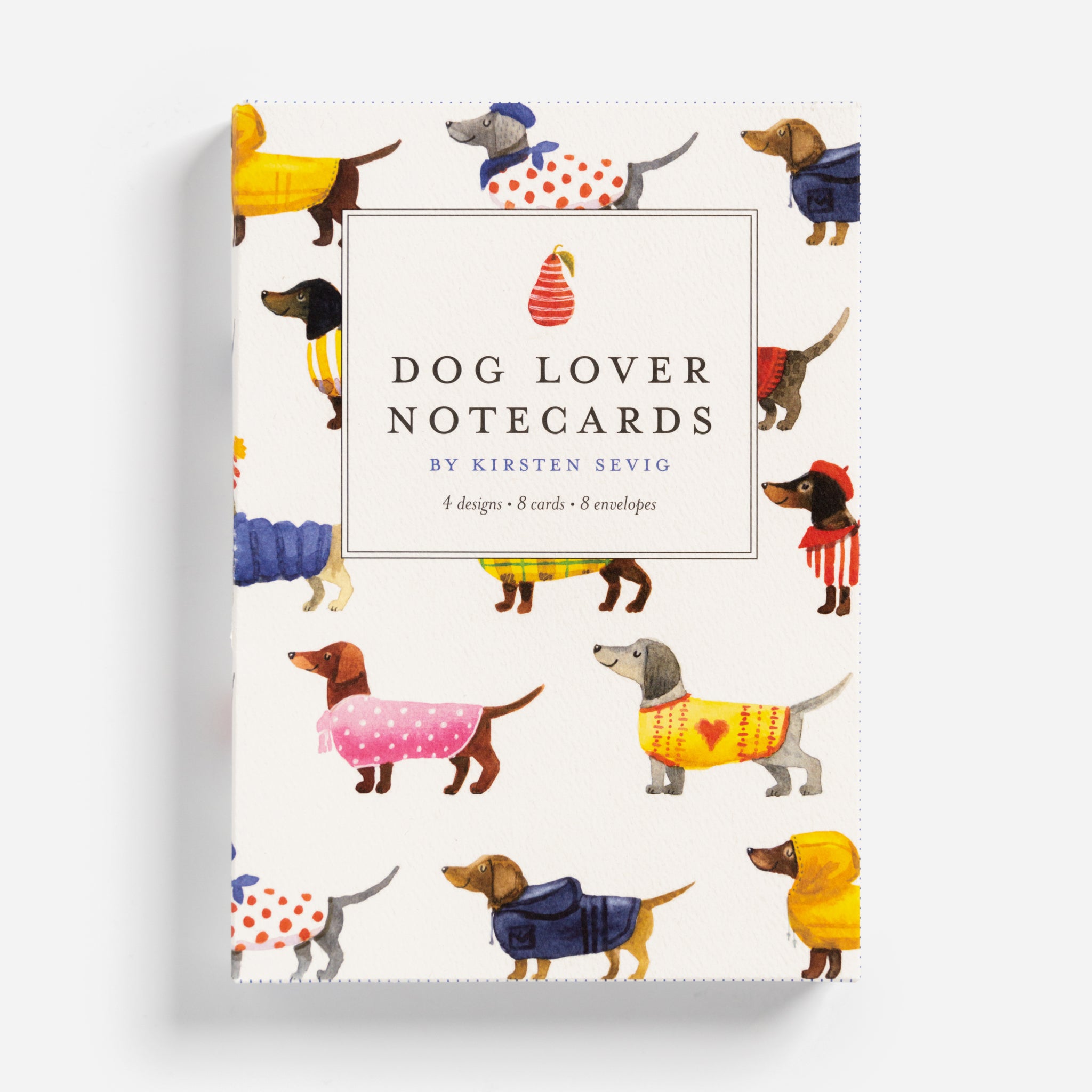 Dog Lover Notecards Set by Kirsten Sevig