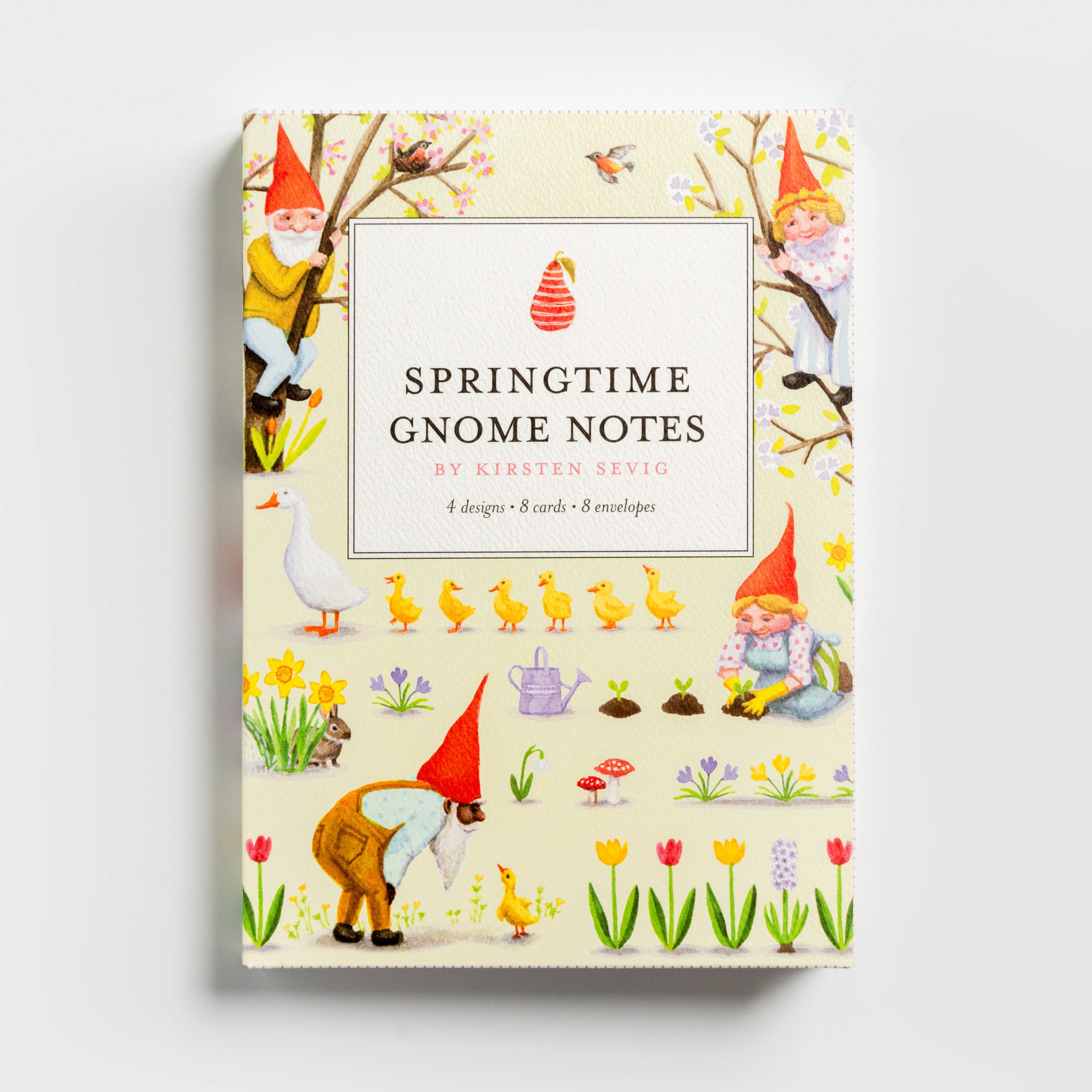 Springtime Gnome Notes Set by Kirsten Sevig